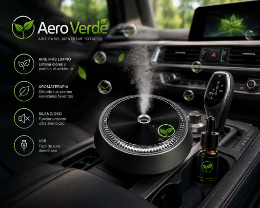Difusor de Aroma eléctrico para auto.